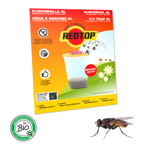 REDTOP® Fliegenfalle L 3 l (Einwegmodell)