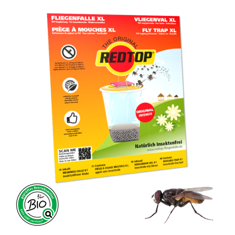 REDTOP® Monitoring Fliegenfalle L 3 l (Einwegmodell)