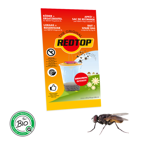 REDTOP® Fliegenfalle Nachfüllpack XL 8l