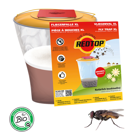 REDTOP® Monitoring Fliegenfalle XL 8 l (Mehrwegmodell)